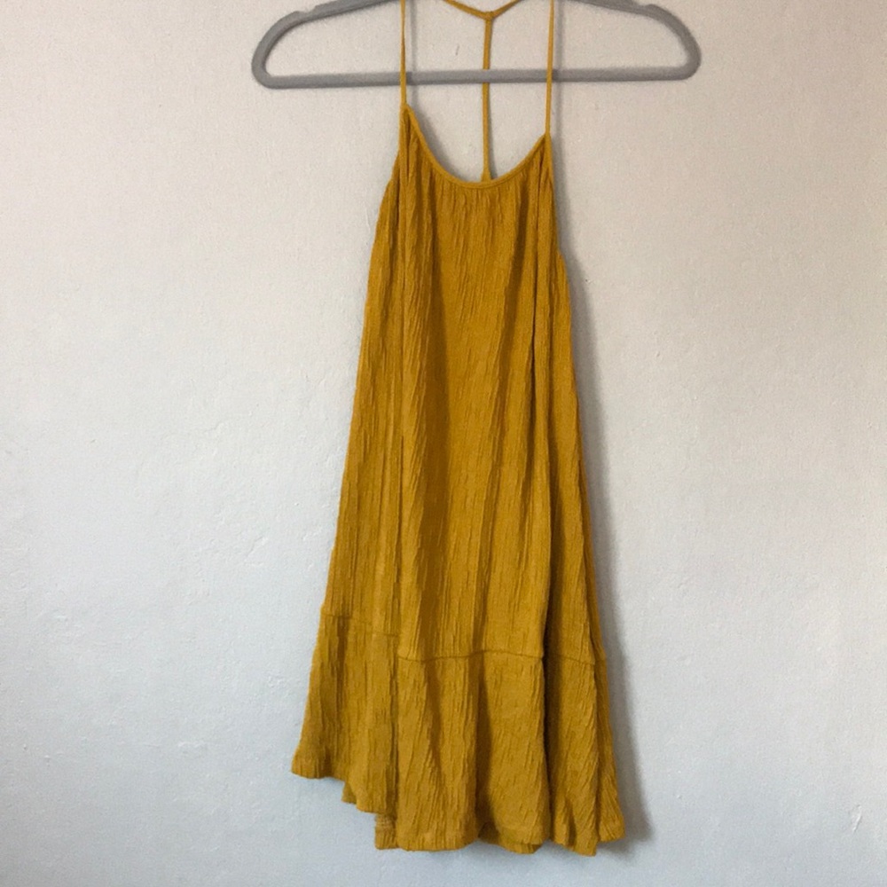 Yellow summer dress